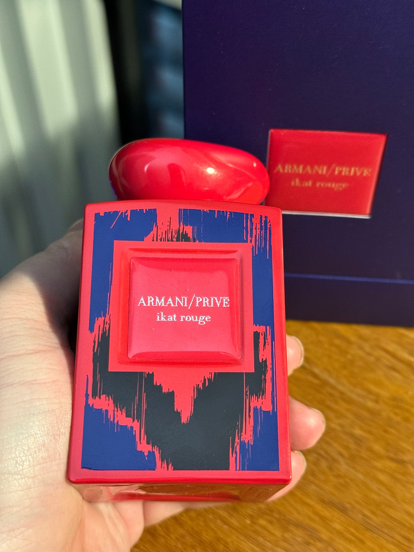 Armani prive ikat rouge